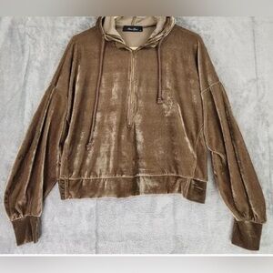 Anna Grace Velvet Women’s Zip-Up Jacket